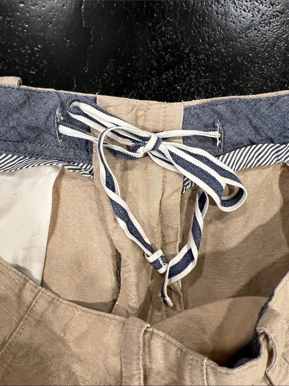 Banana Republic Relaxed Fit Linen/Cotton Blend Casual Pants Size 35/32